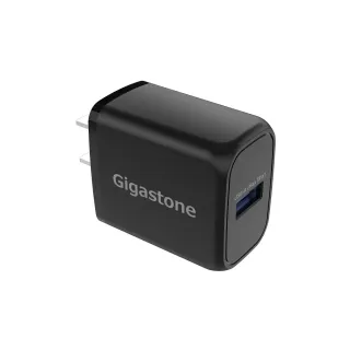 【GIGASTONE 立達】QC3.0 18W急速快充充電器 GA-8121B(支援iPhone 16/15/14/13/12充電頭)