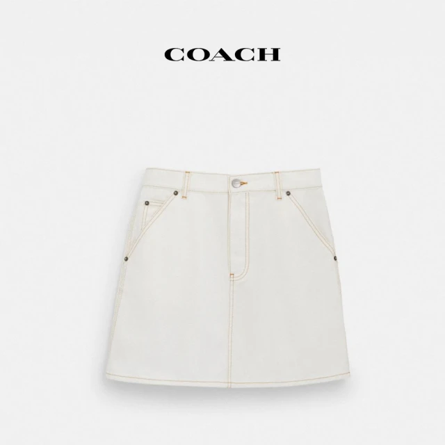 COACH蔻馳官方直營 NEW YORK棉質經典Logo印花