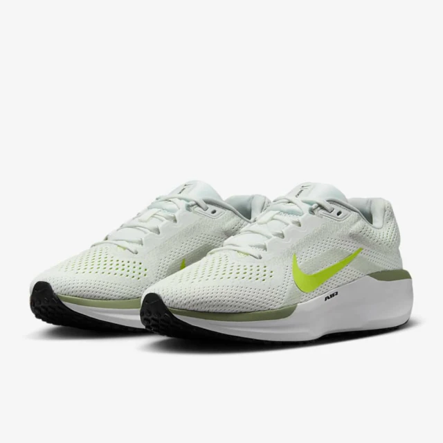 NIKE 耐吉 慢跑鞋 女鞋 運動鞋 緩震 WMNS AIR WINFLO 11 白綠 FJ9510-102