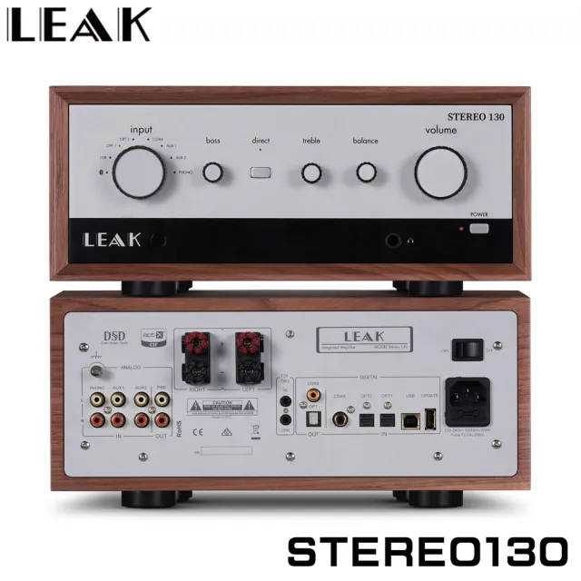 【LEAK】英國 LEAK STEREO 130 綜合擴大機+CDT CD播放機組(兩聲道播放機組合)