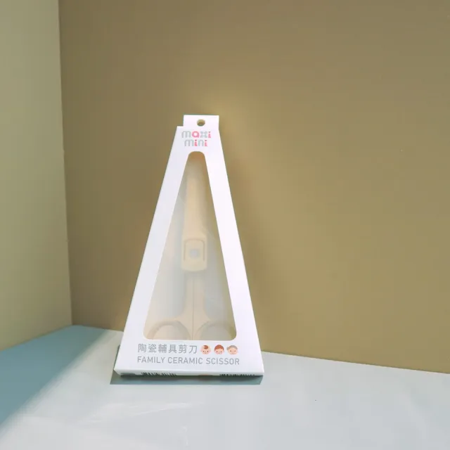 【MAXIMINI】陶瓷輔食剪刀3入組(永不生鏽完美嬰兒寶寶食物剪刀、樂齡、介護餐也適用)