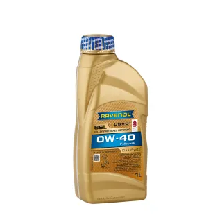 【RAVENOL 日耳曼】SSL 0W-40 全合成長壽機油(4入組)