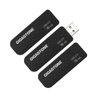 【GIGASTONE 立達】16GB USB2.0 格紋隨身碟 UD-2201 超值3入組(16G隨身碟  原廠保固五年)