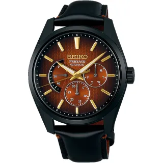 【SEIKO 精工】Presage 新銳 歌舞伎限量機械錶-40.2mm 好禮2選1 雙11 優惠(SPB329J1/6R21-01J0R)