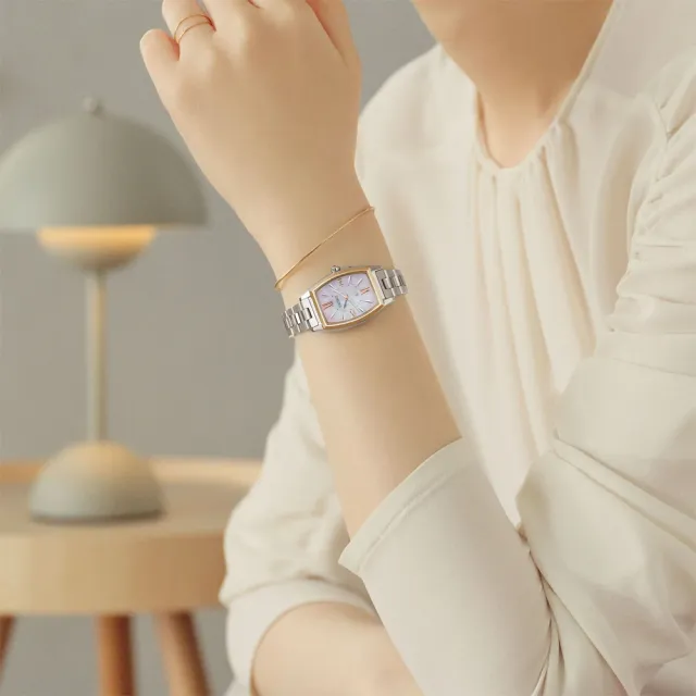 【SEIKO 精工】LUKIA 日本主打款 太陽能電波鈦金屬女錶 送禮 禮物 推薦(SSQW076J/1B32-0AX0K)