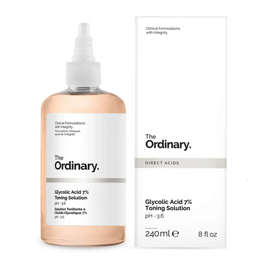 【The Ordinary】The Ordinary甘醇酸去角質化妝水 240ml全新品-外盒凹損(贈槍茱麗葉系列香水5ml)