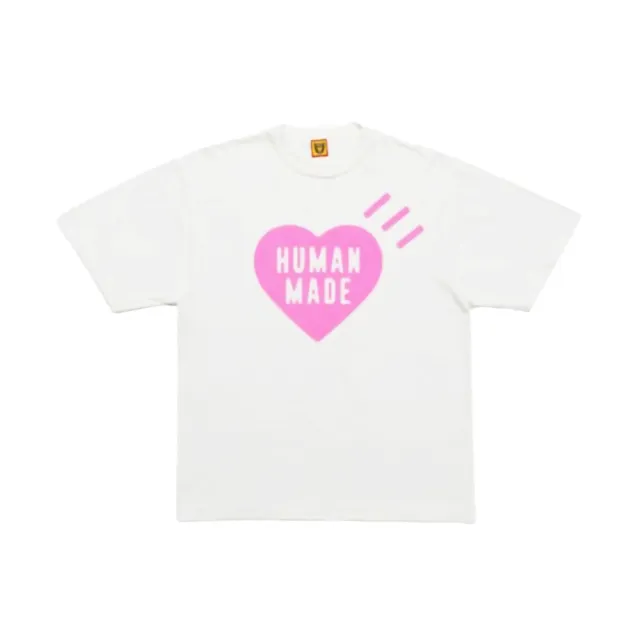 Human Made Heart T-Shirt 白粉原宿限定HM26TE018(T-shirt T恤短袖