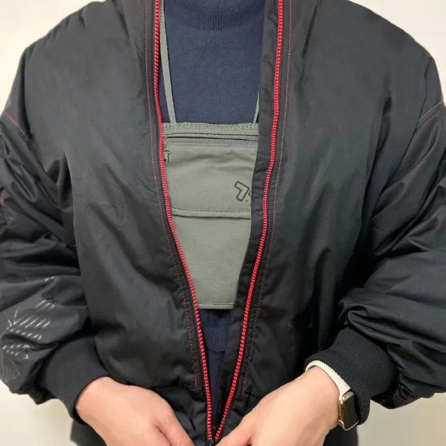 【Travelon】美國 5層防盜貼身掛頸包 灰 / RFID 防盜包 隨身包 貼身包 隱形包 防搶包 送禮 男 女