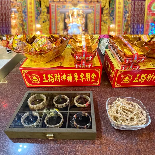 【開運億姊】設計師款時尚鈦晶手鍊幸運草款-招財開運增強貴人運防小人旺九紫離火運