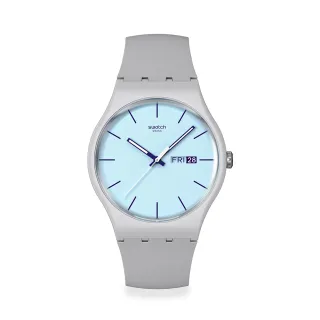 【SWATCH】BLUEBERRY SKY 經典手錶/男錶/女錶/瑞士製造 SO29M702(41mm)