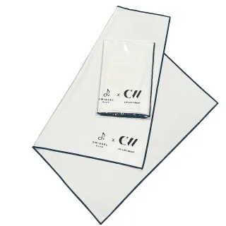 【ZWIESEL GLAS 蔡司】Zwiesel Glas 聯名CW 酒杯擦拭布50x65cm(酒杯擦拭布/超細纖維布)