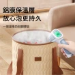 【Kyhome】高奢皮革可折疊泡腳袋 旅行便攜足浴桶 加厚保溫泡腳桶 折疊水桶 交換禮物