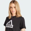 【adidas 愛迪達】短袖上衣 女 IX6448