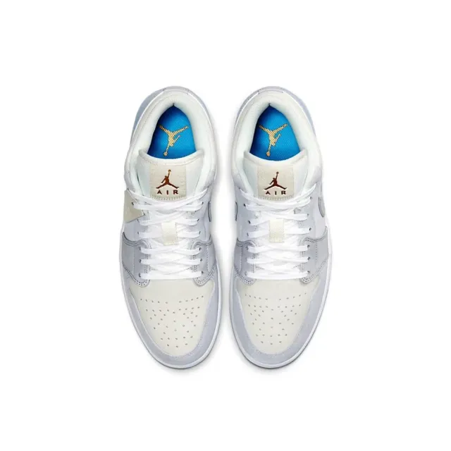 【NIKE 耐吉】Air Jordan 1 Low Paris 巴黎 雲白 CV3043-100(AJ1 休閒鞋 男鞋)