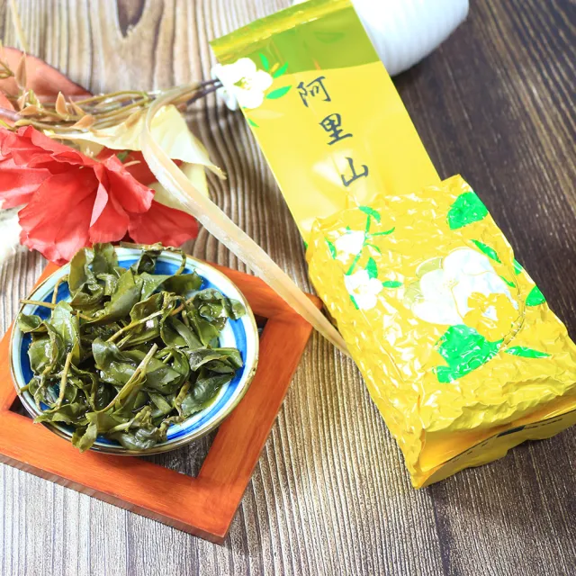 【龍源茶品】阿里山茶香奶韻金萱烏龍高山茶葉150gx6包(共1.5斤;無焙火;附提袋)