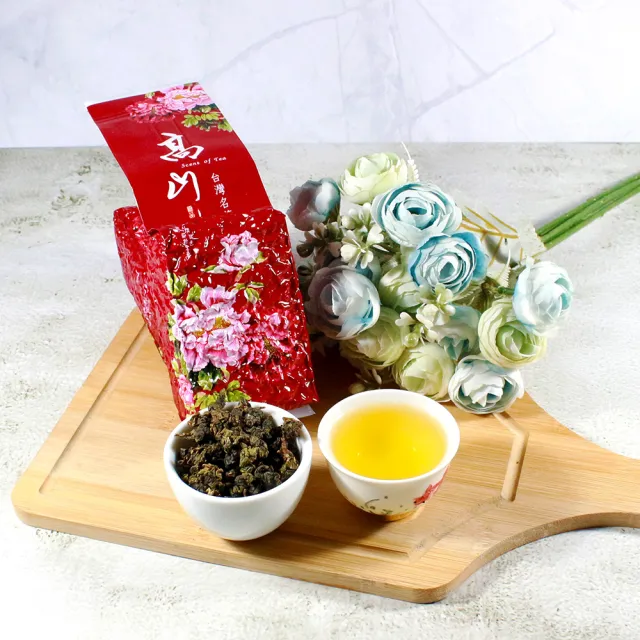 【龍源茶品】杉林溪極品精粹醇香高山烏龍茶葉150gx4包(共1斤;附提袋;生青茶;無焙火;無發酵)