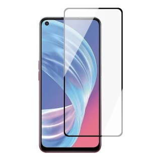OPPO A73 5G 高品質9D玻璃鋼化膜黑邊透明保護貼玻璃貼(A73☆保護貼A73☆鋼化膜)