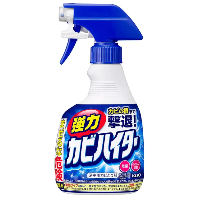【Kao 花王】日本 浴室強力除霉泡沫噴霧清潔劑 400ml(平輸商品)
