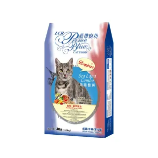 【LCB 藍帶廚坊】化毛海陸雙拼貓飼料40LB/18.14kg(成貓 老貓 熟齡貓 貓飼料 寵物飼料)