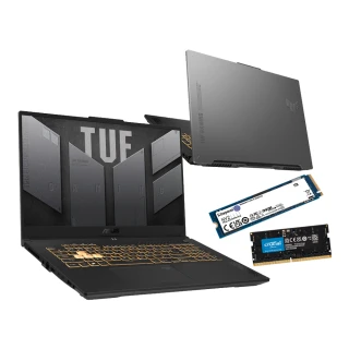 【ASUS】升級1TB+16G組★ 17.3吋i7 RTX4060電競筆電(TUF Gaming FX707VV/i7-13620H/16G/512G SSD)