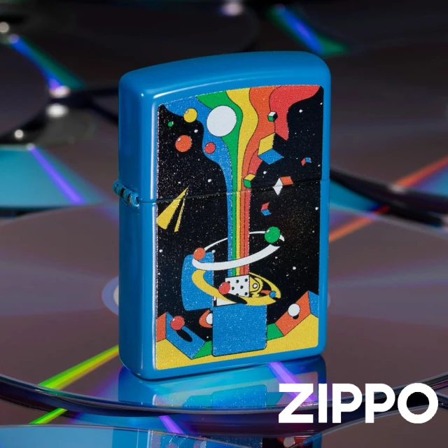 Zippo 幾何宇宙防風打火機(美國防風打火機)