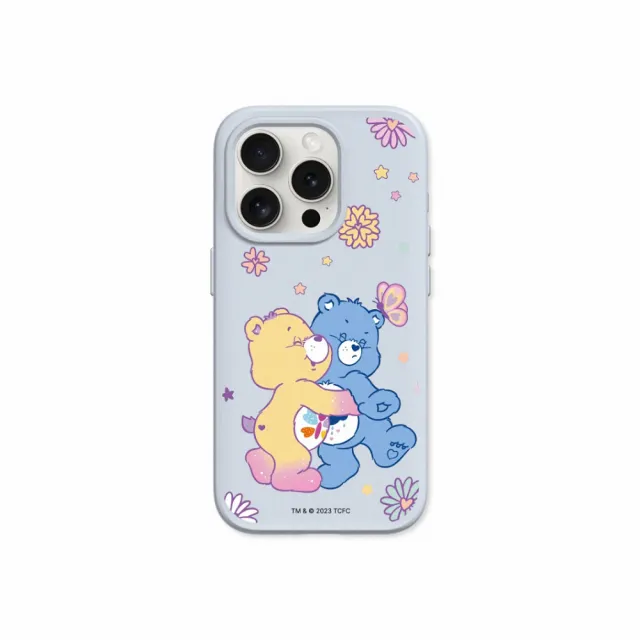 【RHINOSHIELD 犀牛盾】iPhone 13系列 SolidSuit MagSafe兼容 磁吸手機殼/抱一個(Care Bears)