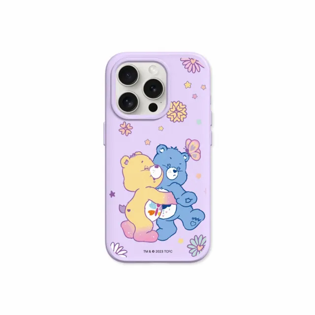 【RHINOSHIELD 犀牛盾】iPhone 13系列 SolidSuit MagSafe兼容 磁吸手機殼/抱一個(Care Bears)