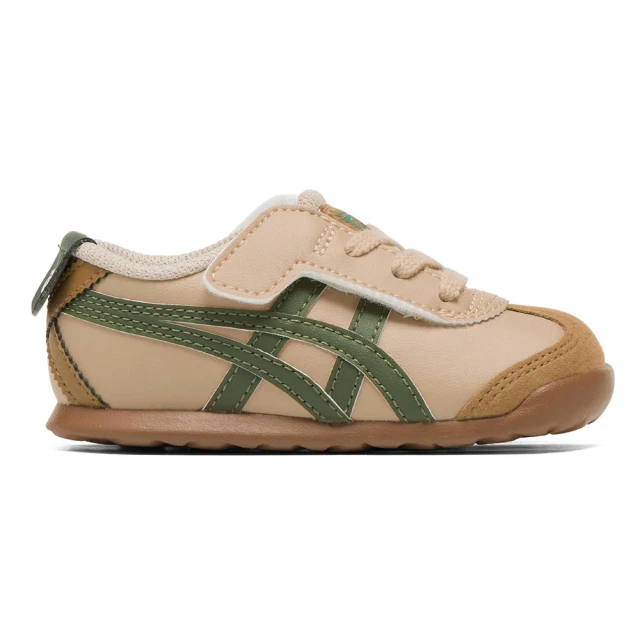 Onitsuka Tiger Onitsuka Tiger鬼塚虎-KIDS棕色綠虎爪紋MEXICO 66 小童鞋(1184A074-250)