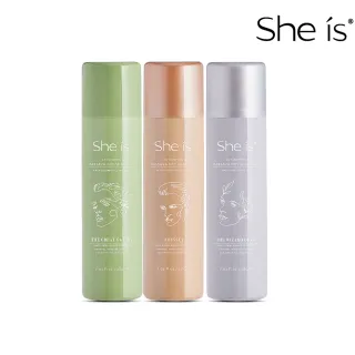 即期品【She is】礦物控油秀髮蓬鬆噴霧280ml-01奧德賽-柑橘.玫瑰.麝香(保存期限至2025/01/30)