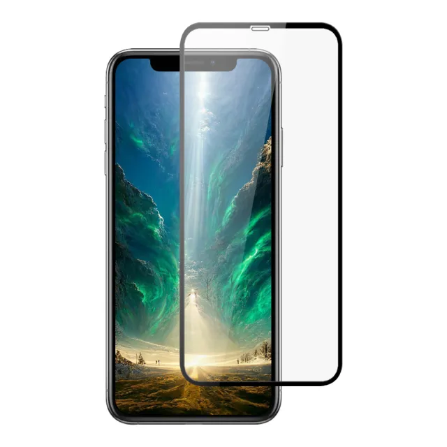 IPhone XS MAX IPhone 11 PRO MAX 保護貼 買一送一 滿版黑框手機保護貼(買一送一IXSM11PM保護貼)