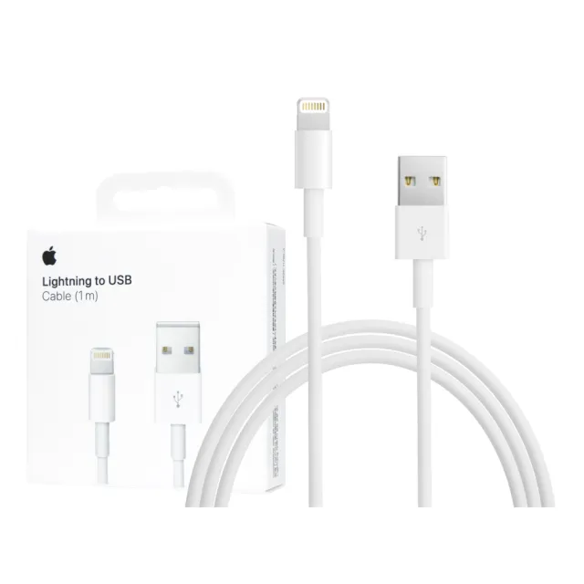 【Apple 蘋果】原廠公司貨A1480 / Lightning 對 USB 連接線-100cm(盒裝)