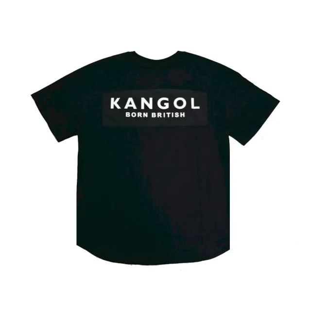 【KANGOL】短袖上衣 落肩涼感剪接上衣 男女 - 6425100120