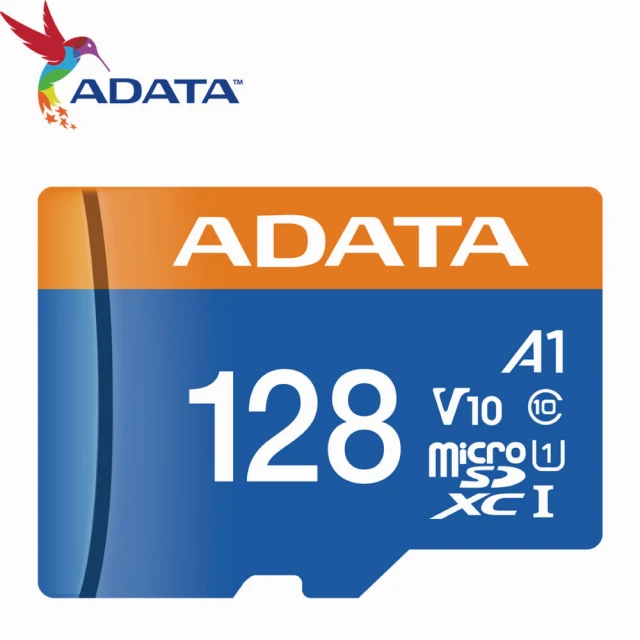 ADATA 威剛 128G Premier microSDXC/SDHC UHS-I Class10 A1 V10 記憶卡(原廠終生有限保固/公司貨)