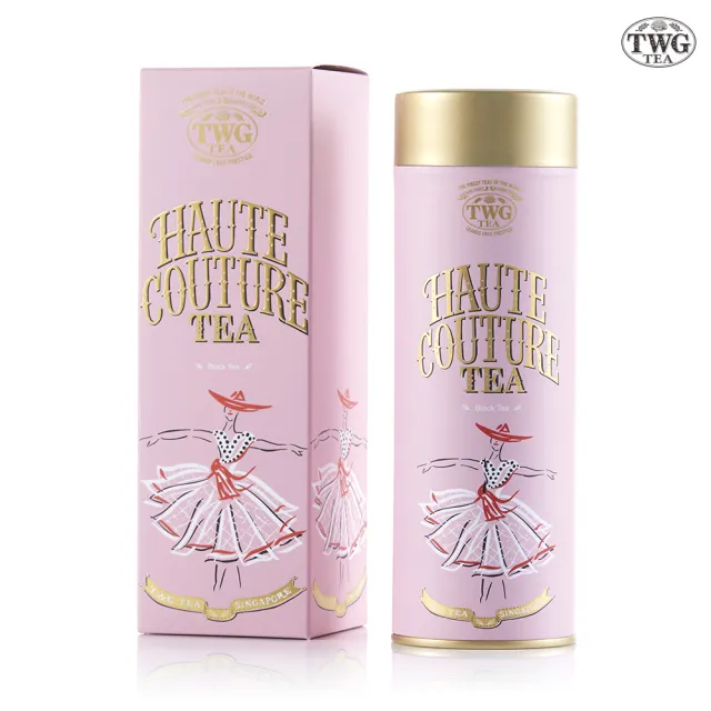 【TWG Tea】頂級訂製茗茶 時尚紅茶 100g/罐(Haute Couture Tea;黑茶)