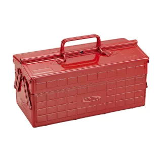 【TOYO】台灣公司貨 鋼製雙層手提兩段式收納箱ST-350(8色)