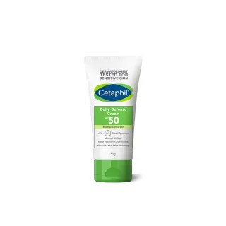 【Cetaphil 舒特膚】官方直營 輕透物理低敏防曬霜PA++++ 50ml(清爽物理防曬/海洋友善)