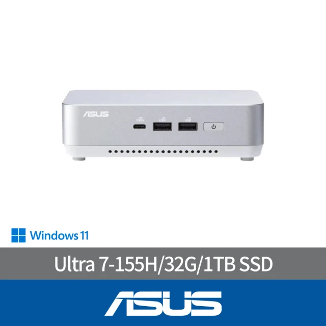 ASUS 華碩 i7四核迷你電腦(PN62S-51UBPKA