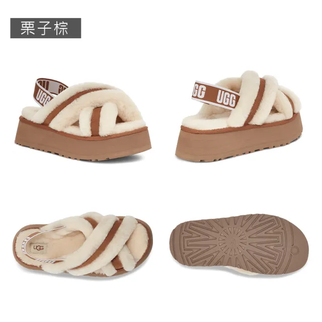 【UGG】女鞋/涼鞋/厚底鞋 原廠貨 Disco Cross Slide(多款任選)