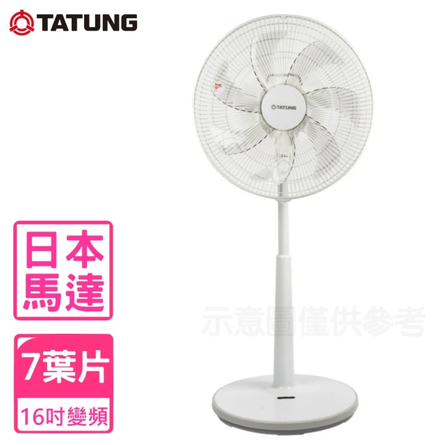 TATUNG 大同 16吋DC變頻無線遙控立扇電風扇(TF-L16D7S)