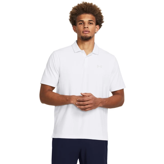 UNDER ARMOUR UA 男 Iso-Chill 短POLO_1377364-100(白色)