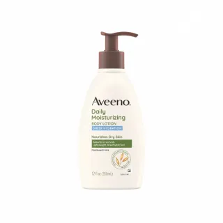 【Aveeno 艾惟諾】燕麥水感保濕乳350ml(身體乳/保濕乳液)