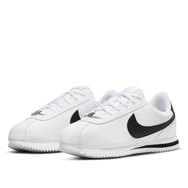 NIKE 耐吉 休閒鞋 女鞋 大童 運動鞋 阿甘鞋 CORTEZ BASIC SL GS 白黑 904764-102