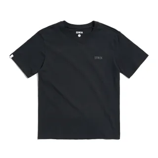 【EDWIN】男裝 第十代基本LOGO短袖T恤(黑色)