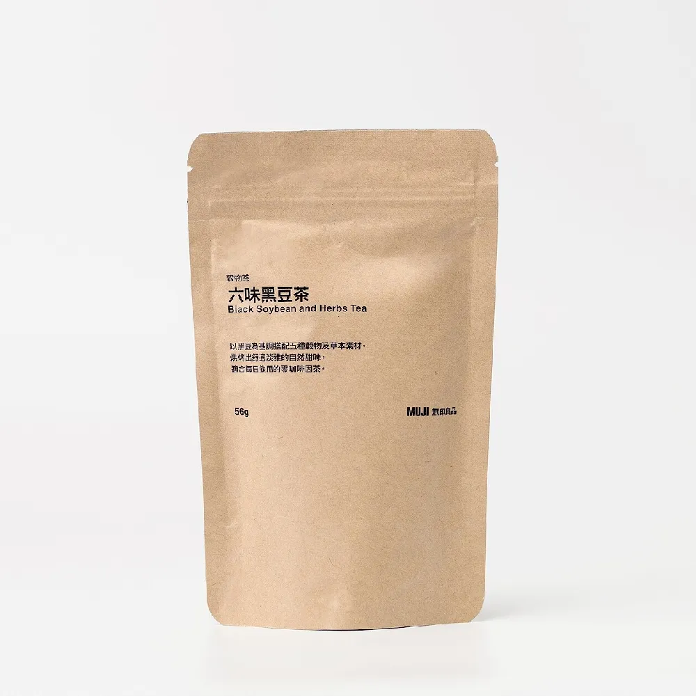 【MUJI 無印良品】穀物茶/六味黑豆/56g