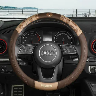 【LINE FRIENDS】熊大汽車防滑方向盤套