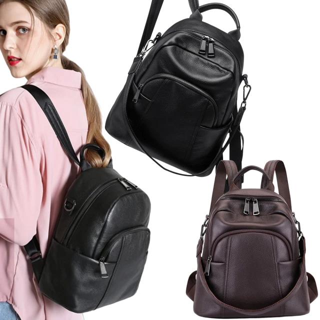 SPRING 多功能尼龍後背包 單肩機能斜背包-多色(時尚太