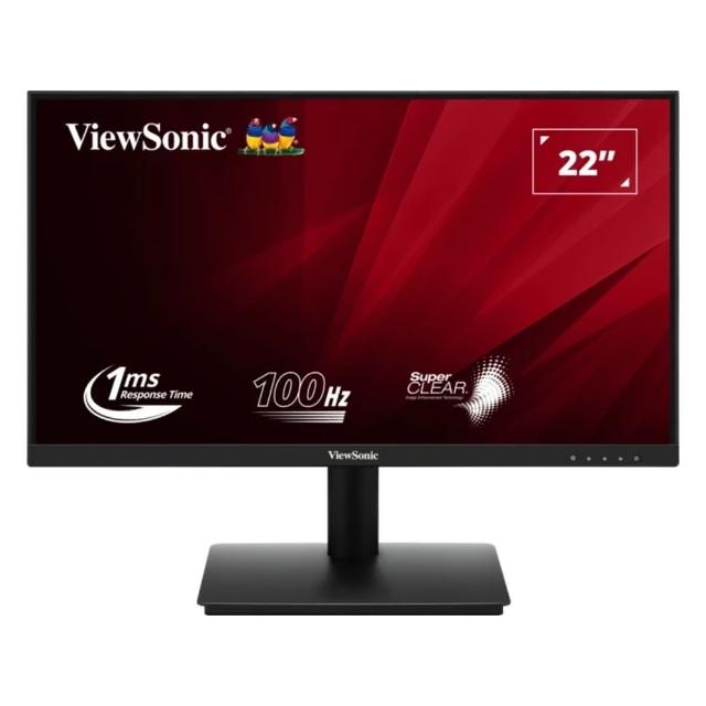【ViewSonic 優派】VA220-H 22型 100Hz FHD窄邊框螢幕(VA/HDMI/VGA/1ms/抗藍光/零閃屏/窄邊框)
