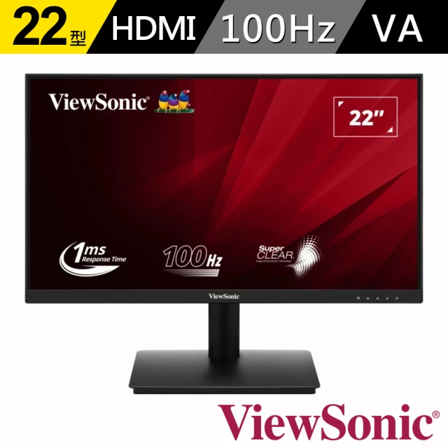 ViewSonic 優派ViewSonic 優派 VA220-H 22型 FHD窄邊框螢幕