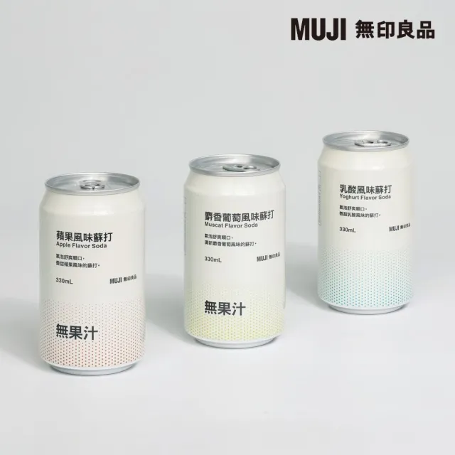 【MUJI 無印良品】乳酸風味蘇打