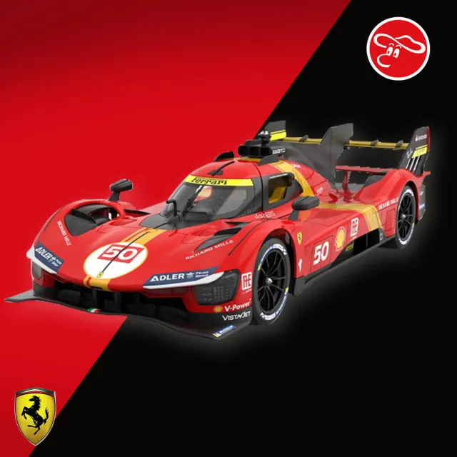 【瑪琍歐】2.4G 1:14 法拉利499P遙控車/10110(Ferrari原廠授權)
